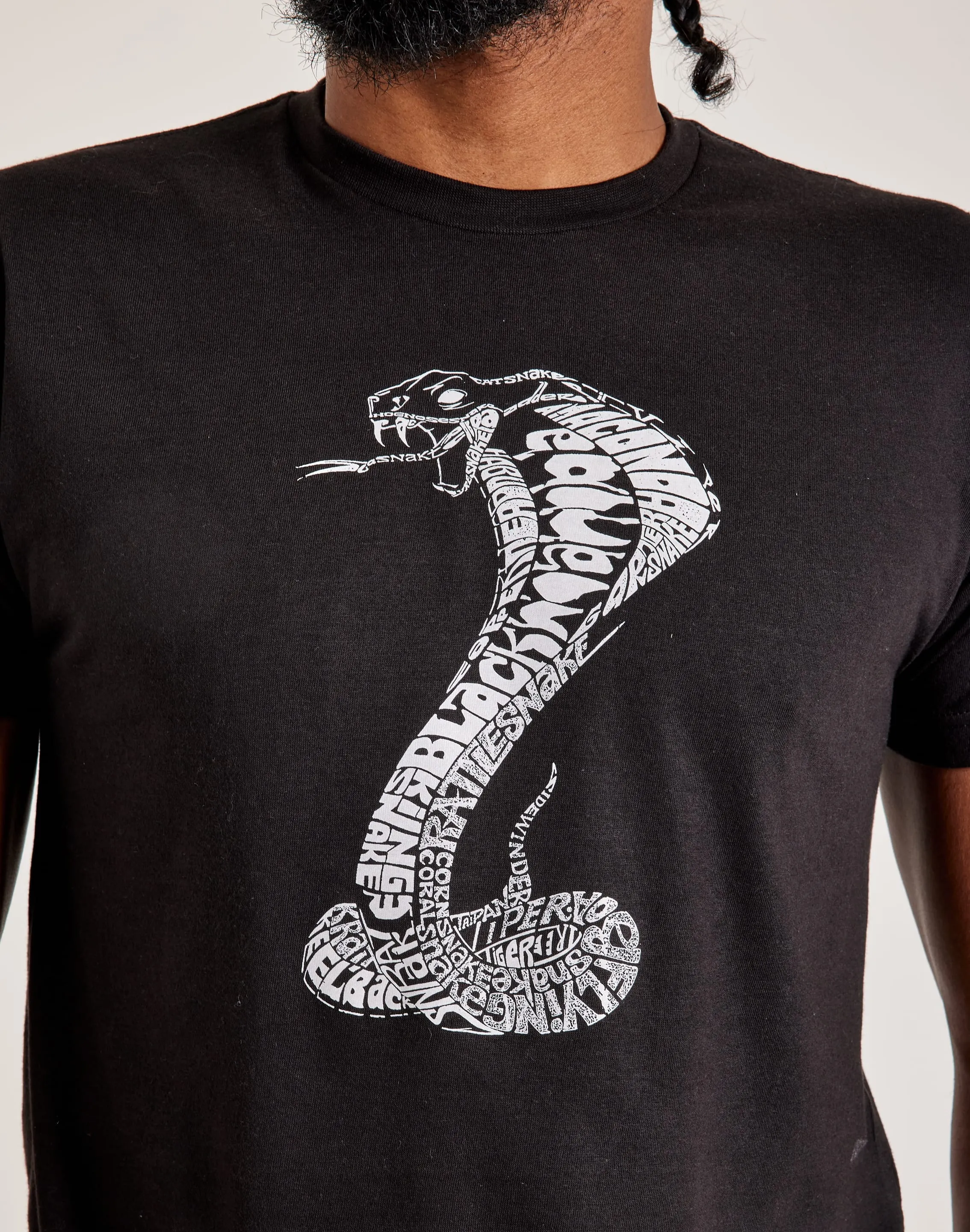 LA Pop Art Word Art Cobra Tee Power Vibe MultiPanelCut