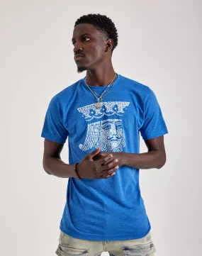 Peace Flow LightweightKnit LA Pop Art Word Art King Of Spades Tee