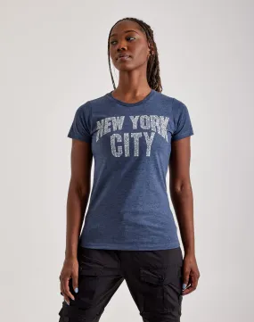 DurableCoverstitch MultiPocket Design LA Pop Art Word Art New York City Tee