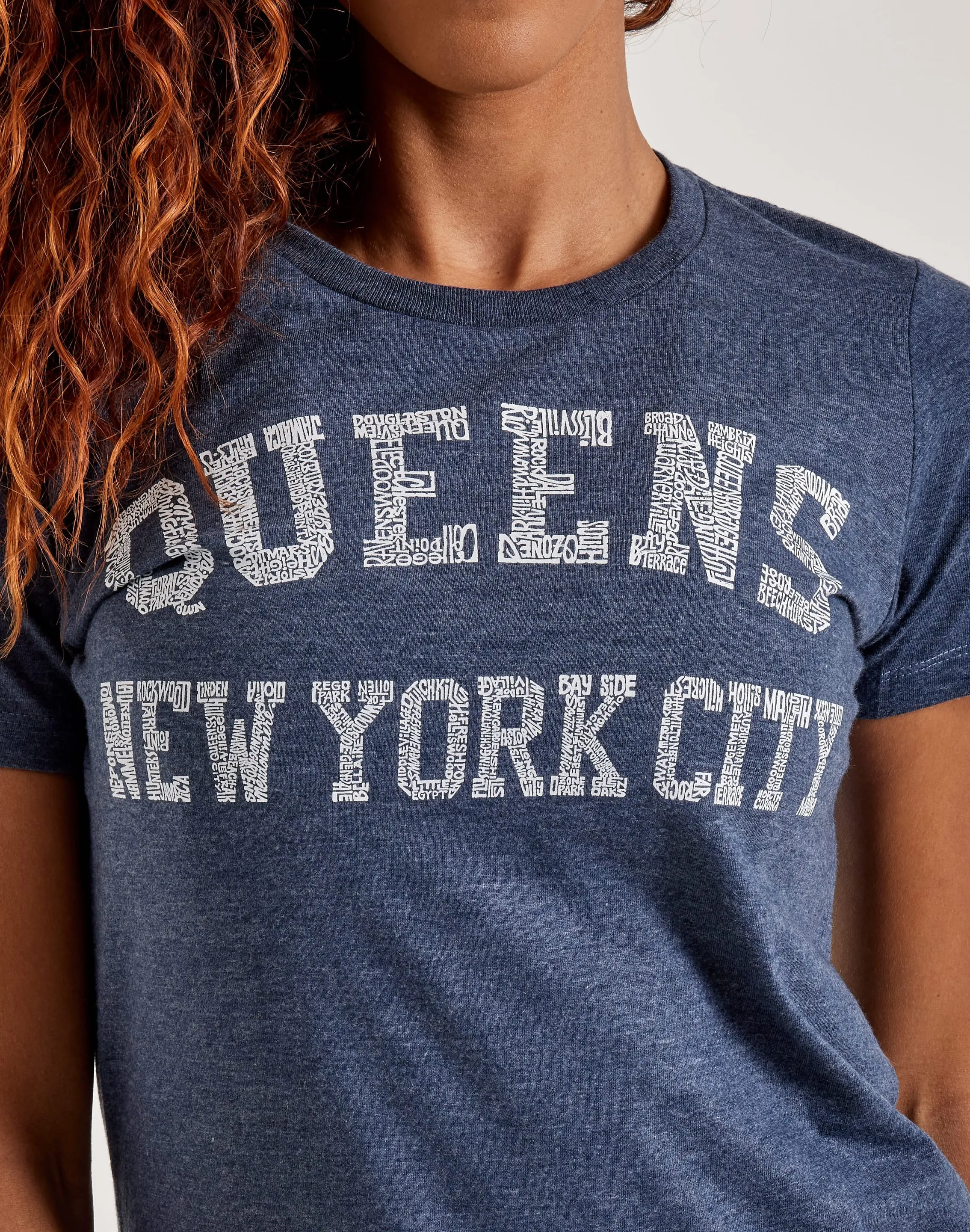 Winter Core Brave Mode LA Pop Art Word Art Queens NY Tee