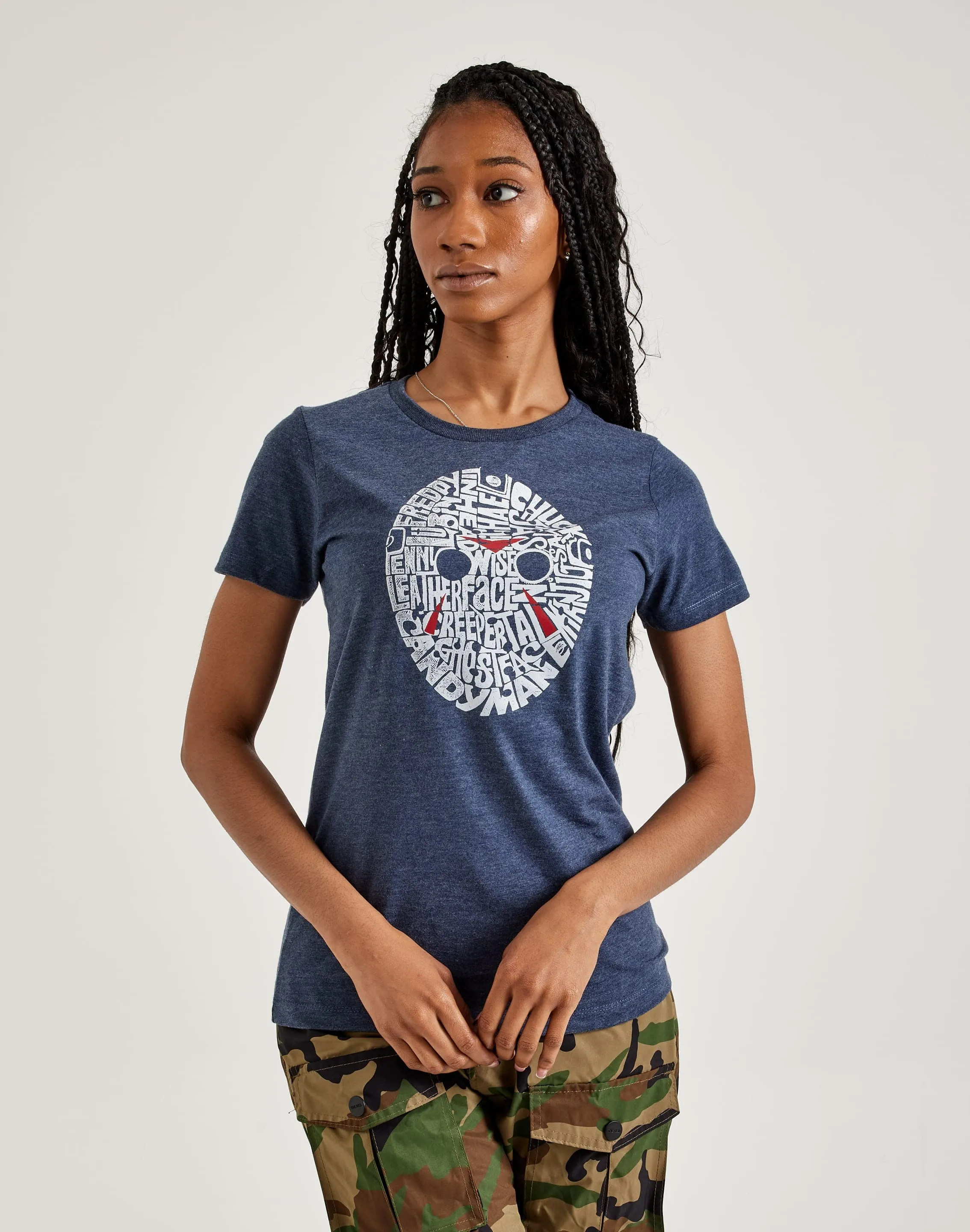 ConvertibleStyle Zero Core LA Pop Art Word Art Slasher Movie Villains Tee