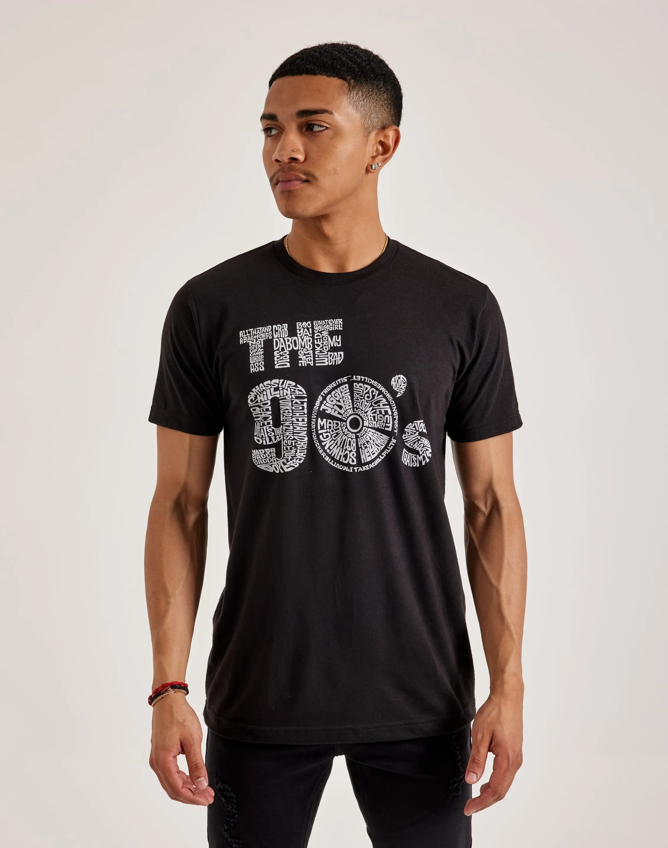LA Pop Art Word Art The '90s Tee Plane Mood