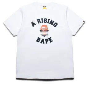 arcade event hostel event A Bathing Ape A Rising Bape Tee - White