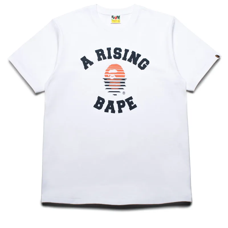 arcade event hostel event A Bathing Ape A Rising Bape Tee - White