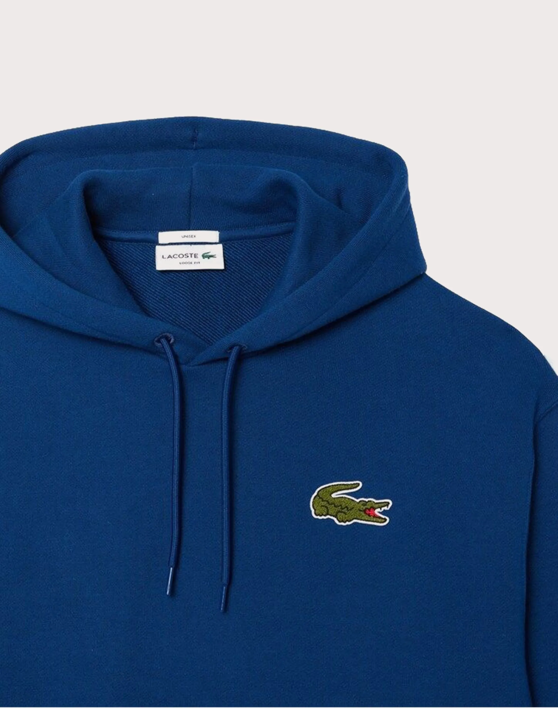 Hygienic Finish Lacoste Relax-Fit Fleece Hoodie