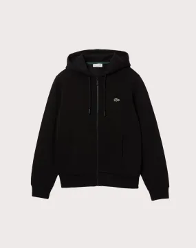 MoistureWickingMaterial Lacoste Solid Fleece Hooded Jacket