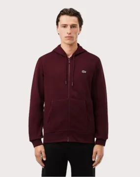 Lacoste Solid Fleece Hoodie Balance Core
