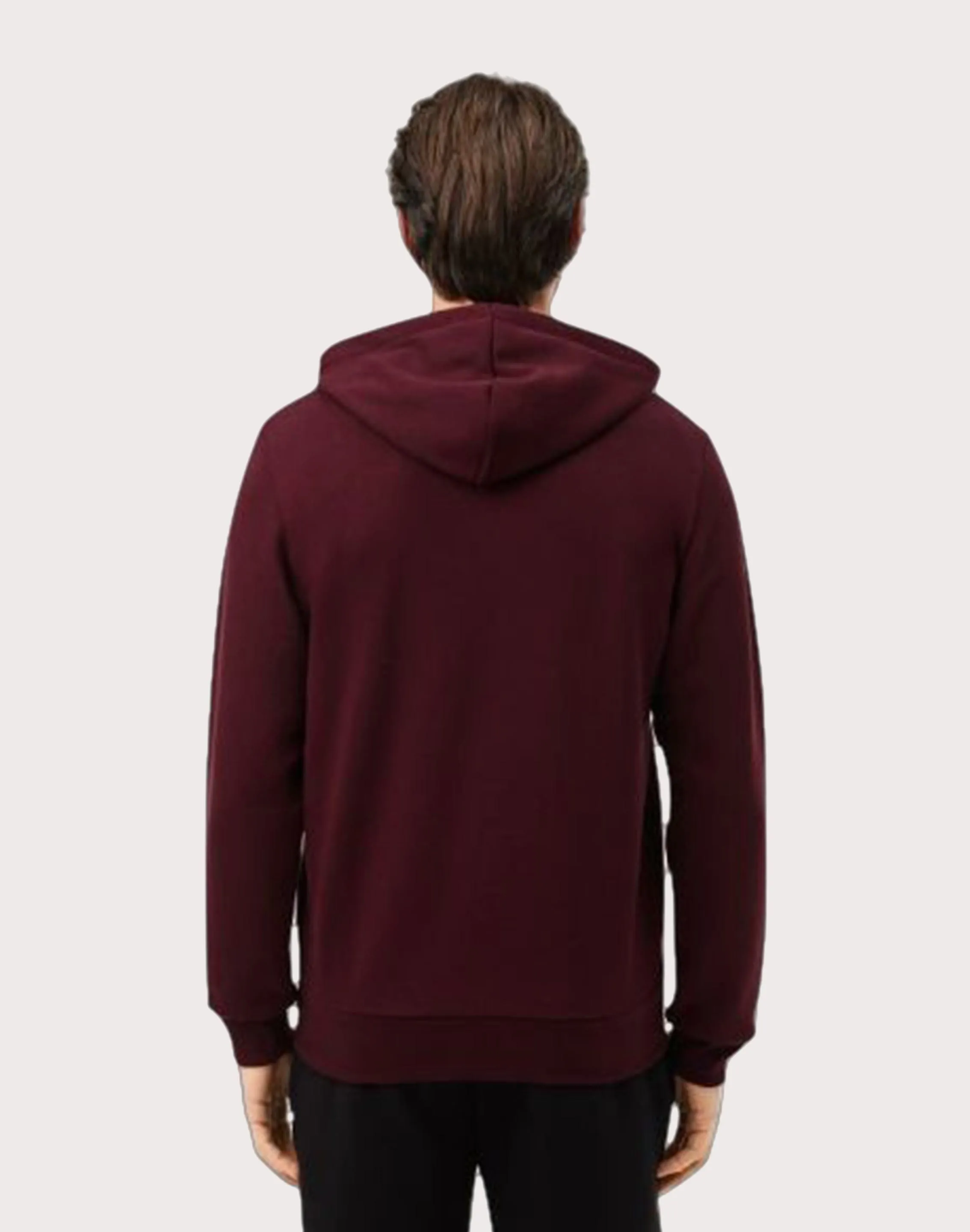Village Charm Thermal regulation Lacoste Solid Fleece Hoodie