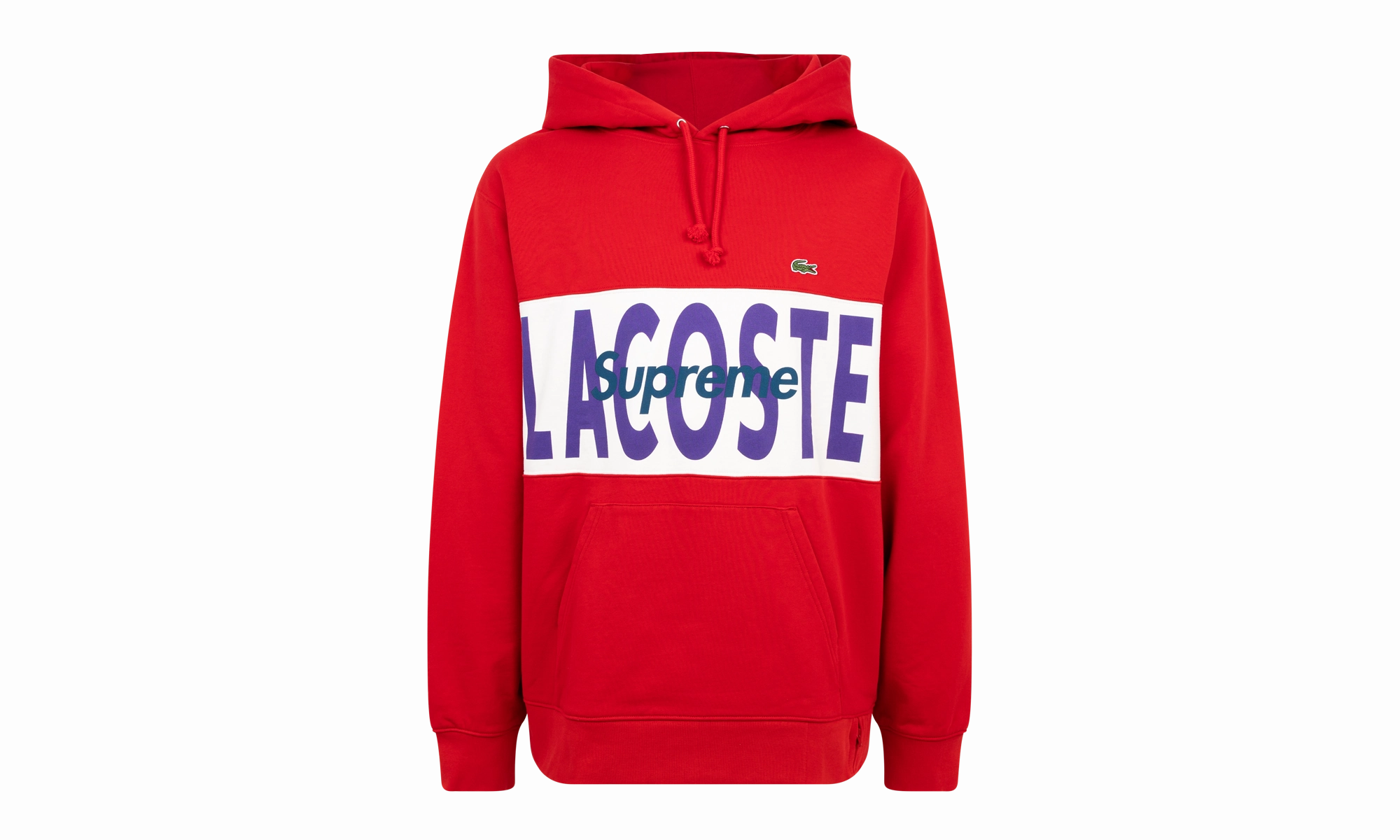 Lacoste Logo Panel Hoodie "FW 19"