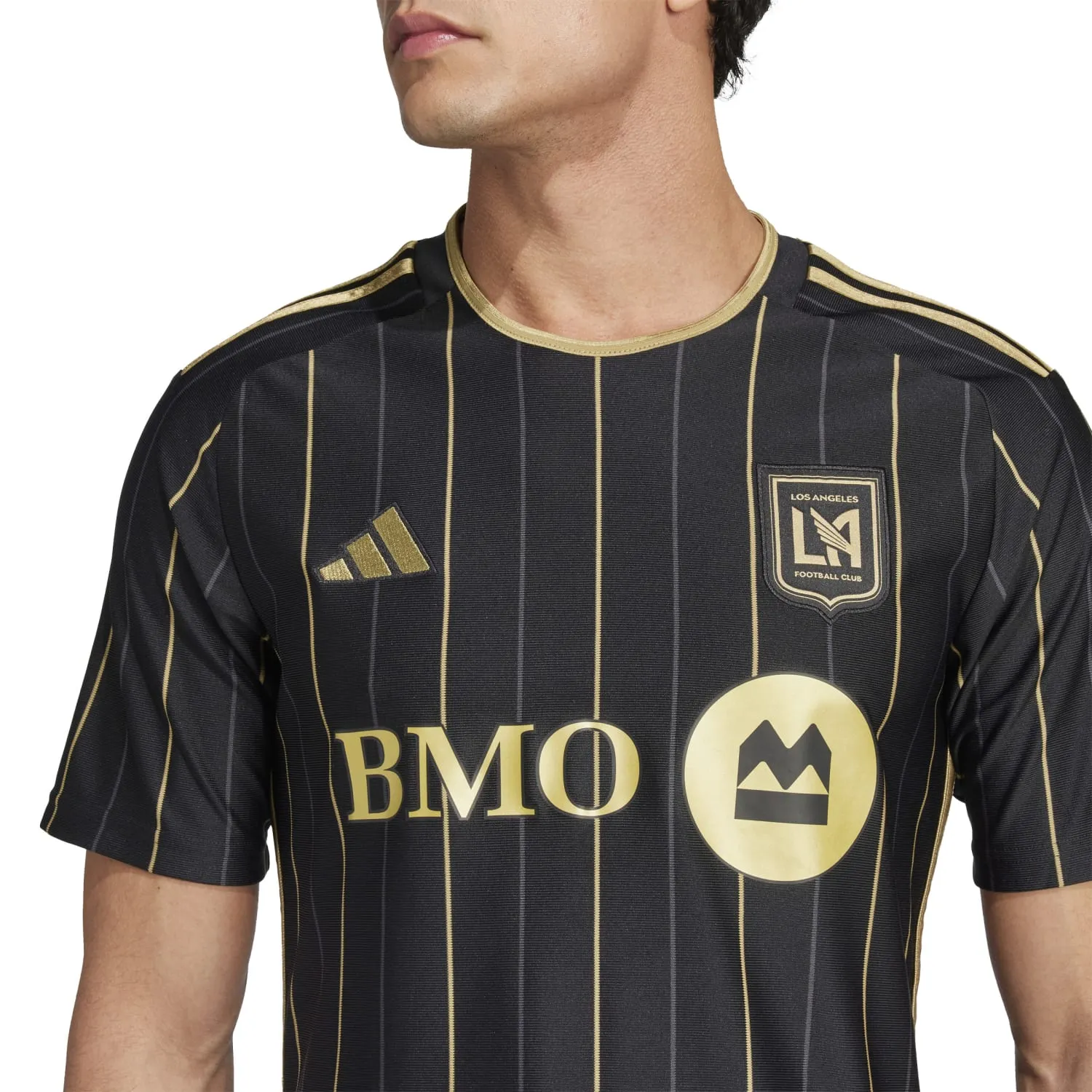 LAFC 24/25 Replica Home Jersey - Mens Pure Tone CrossBackStructure