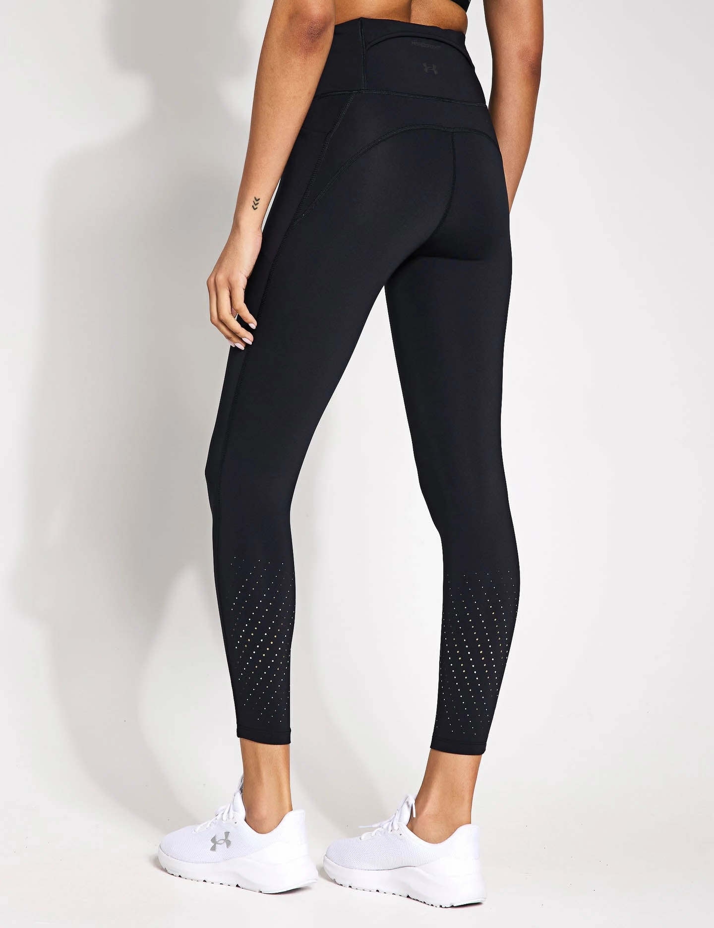 All Fit High Waist Comfort Seeker Launch Elite Ankle Tights - Black/Reflective