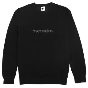 Bored of Southsea Hammer Sweatshirt - Black / Grey Classic Layering