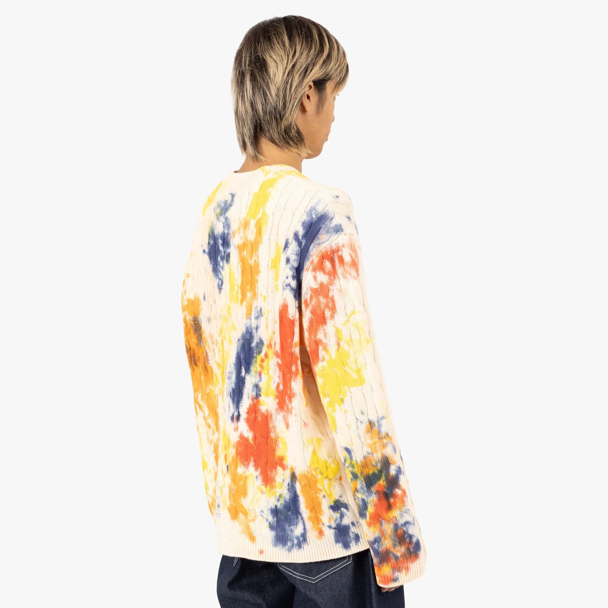 product graduation pride Awake NY Applique Sweater / Tie Dye