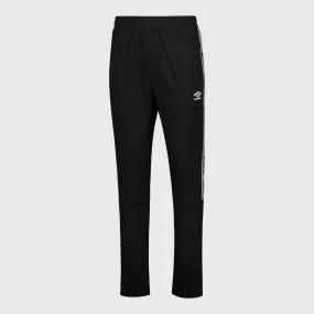 Umbro Mens Bolt Track Pants Black Lightweight Composite MoistureControlClothing
