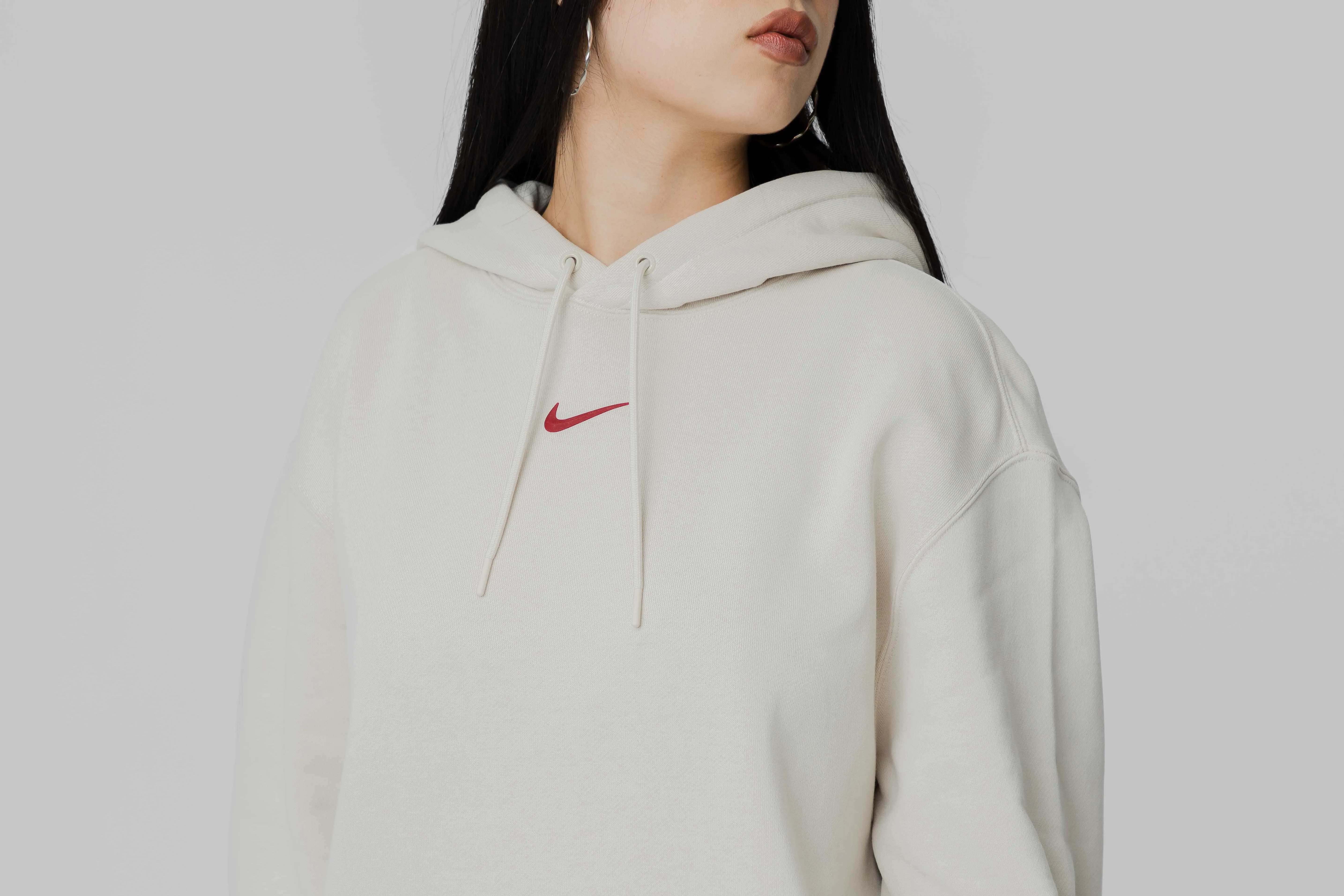 Nike x NOCTA Fleece Hoodie Weighted Hem Trim Glow In The Dark Accent Trim