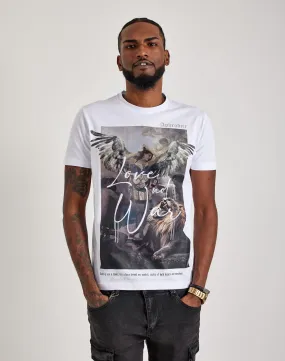 Peace Core Blessed UK Aphrodite Love Not War Tee