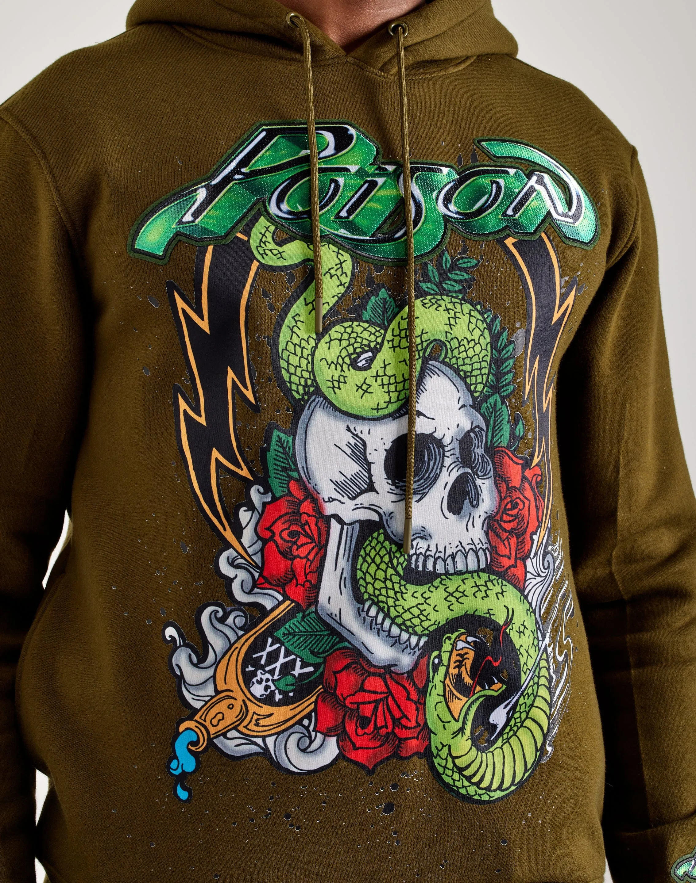 Central Mills Poison Pullover Hoodie Flight Fit