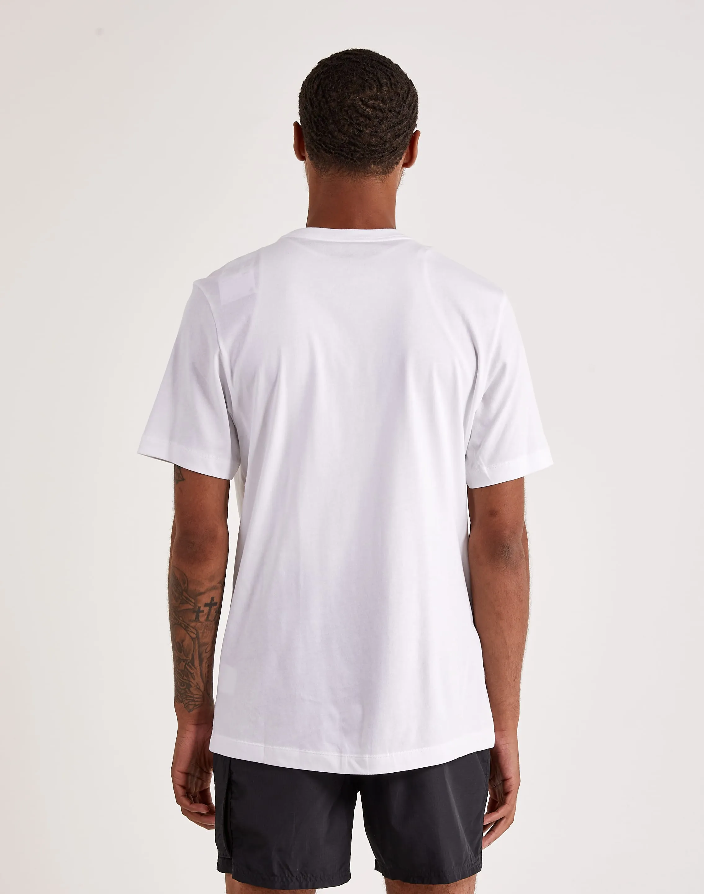 Sharp Line Aerated Seam Placement Nike Icon Futura Tee