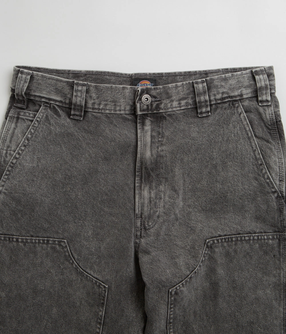 Layering Piece Dickies Madison Double Knee Jeans - Light Grey Wash