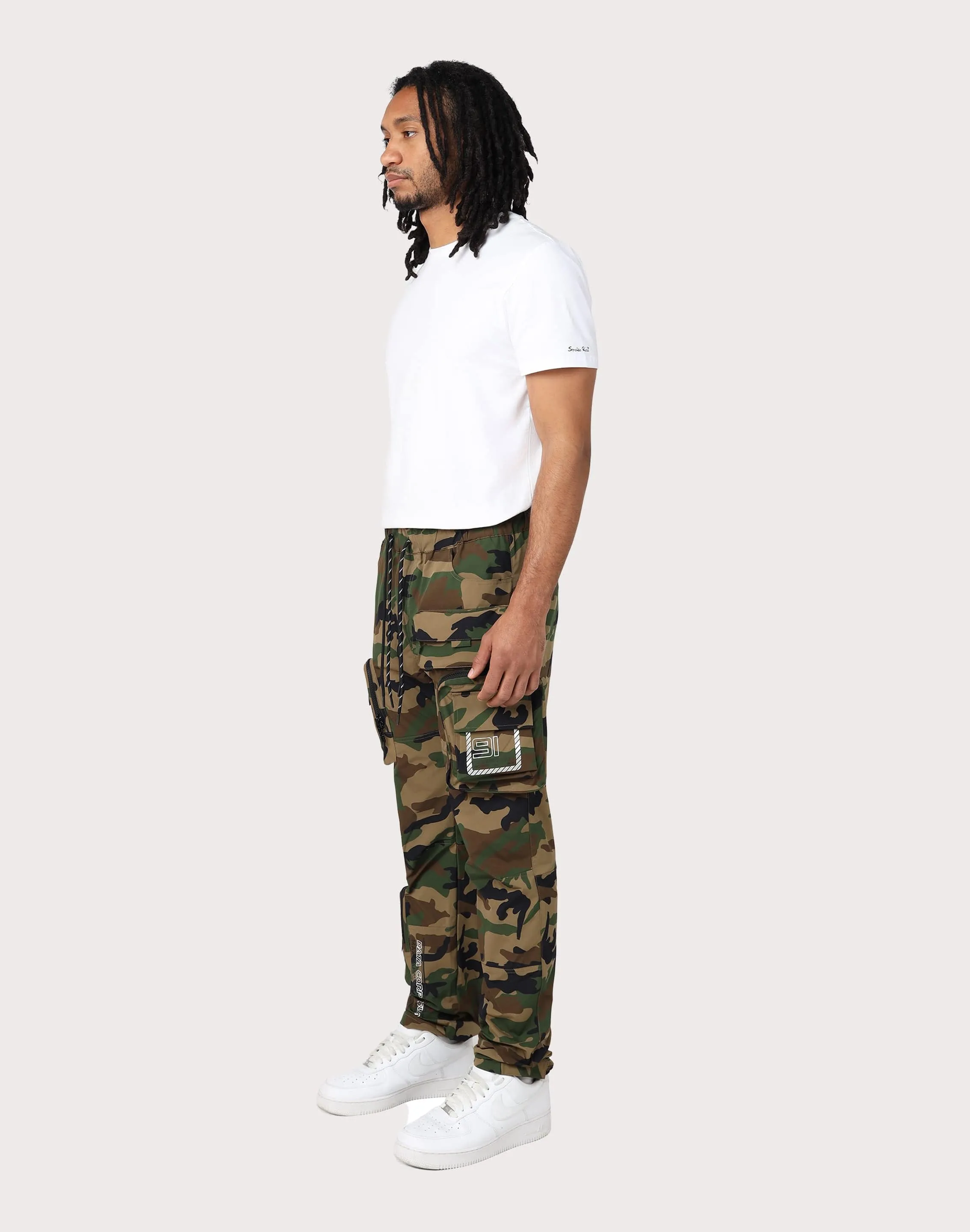 Grindhouse Utility Nylon Cargo Pants Modern Chic Sharp Edge
