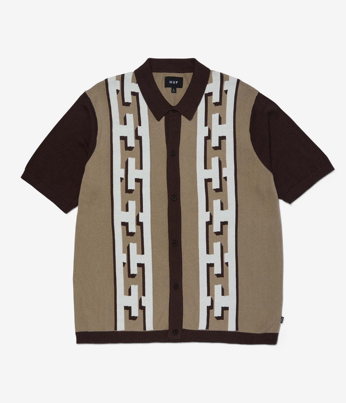 Huf Pillar S/S Knit Sweater luxe feel Eco Conscious Production