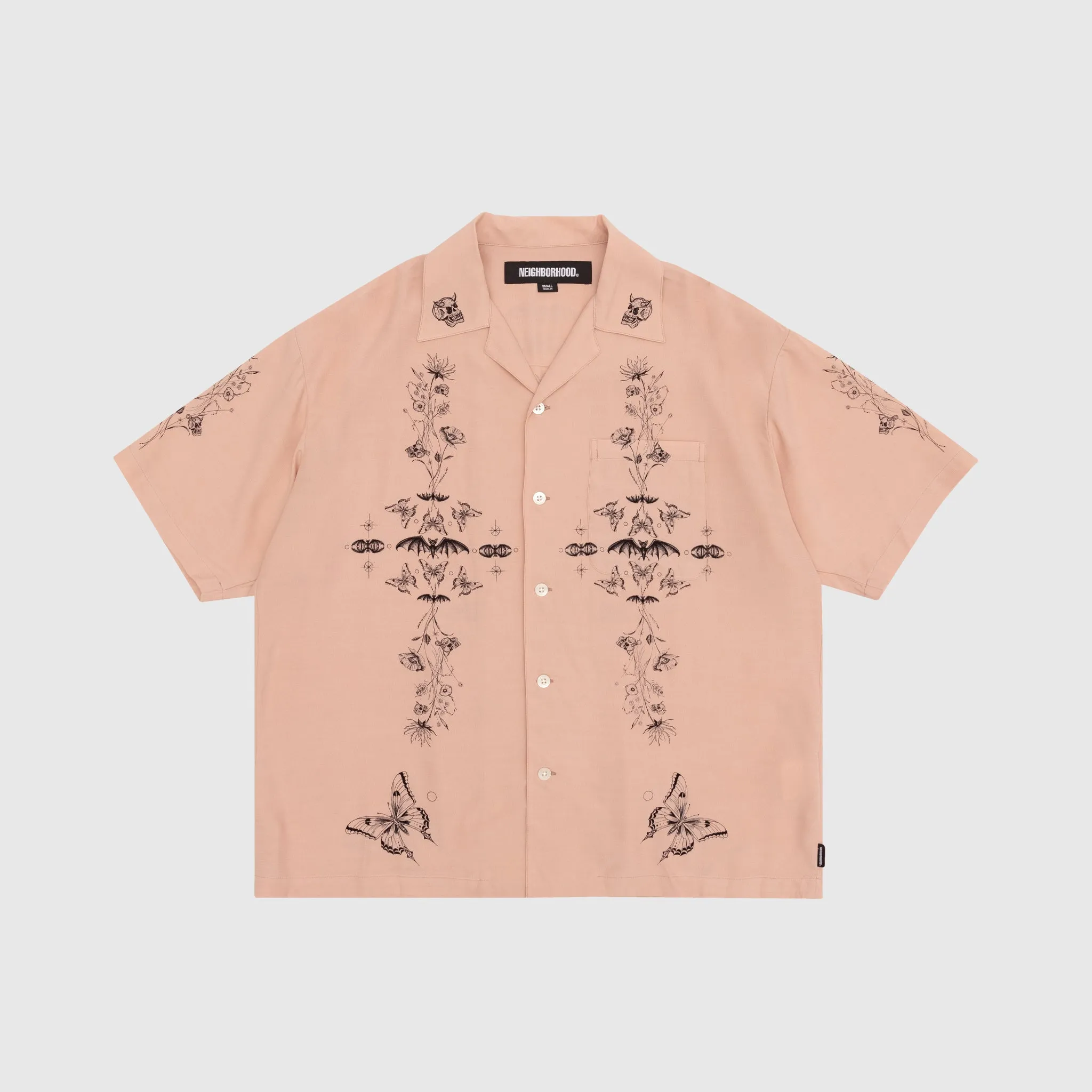 NH x DR WOO HAWAIIAN S/S SHIRT tailored look