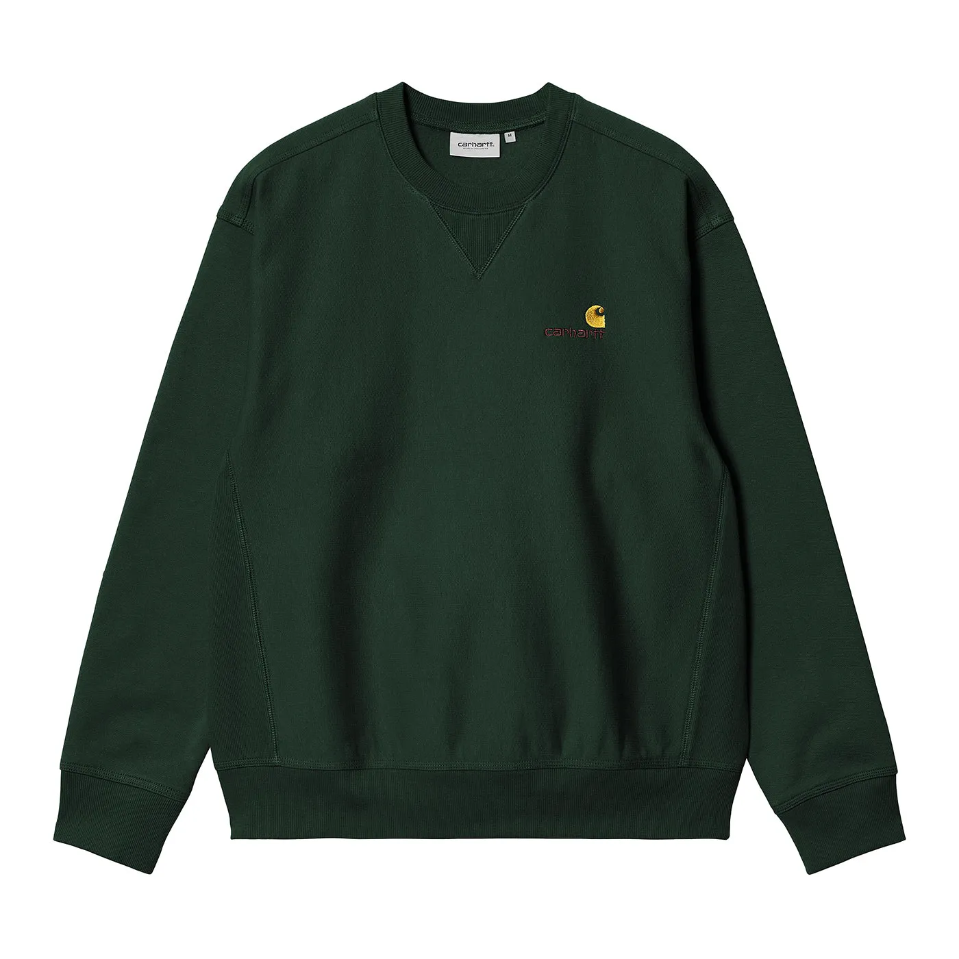 product home friendly comfort Urban Style Carhartt WIP American Script Sweatshirt - Conifer