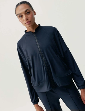 Windproof Inner Layer Hypoallergenic Padding Leila Jacket - Black