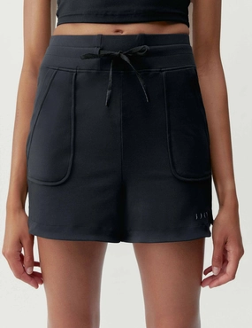 low - rise Leila Short - Black
