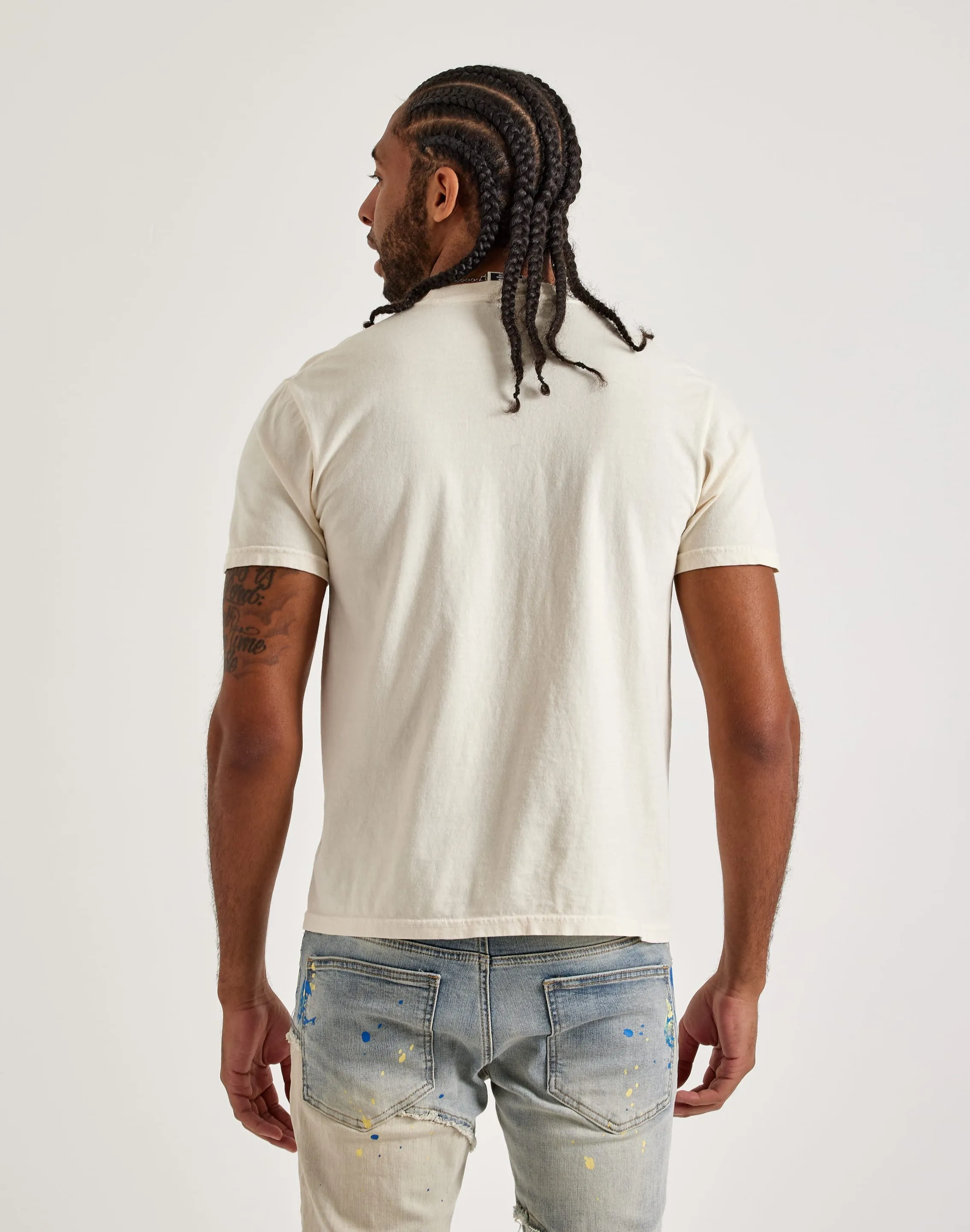 Lemonade Junkie Don't Shoot The Messenger Tee Reinforced Edges