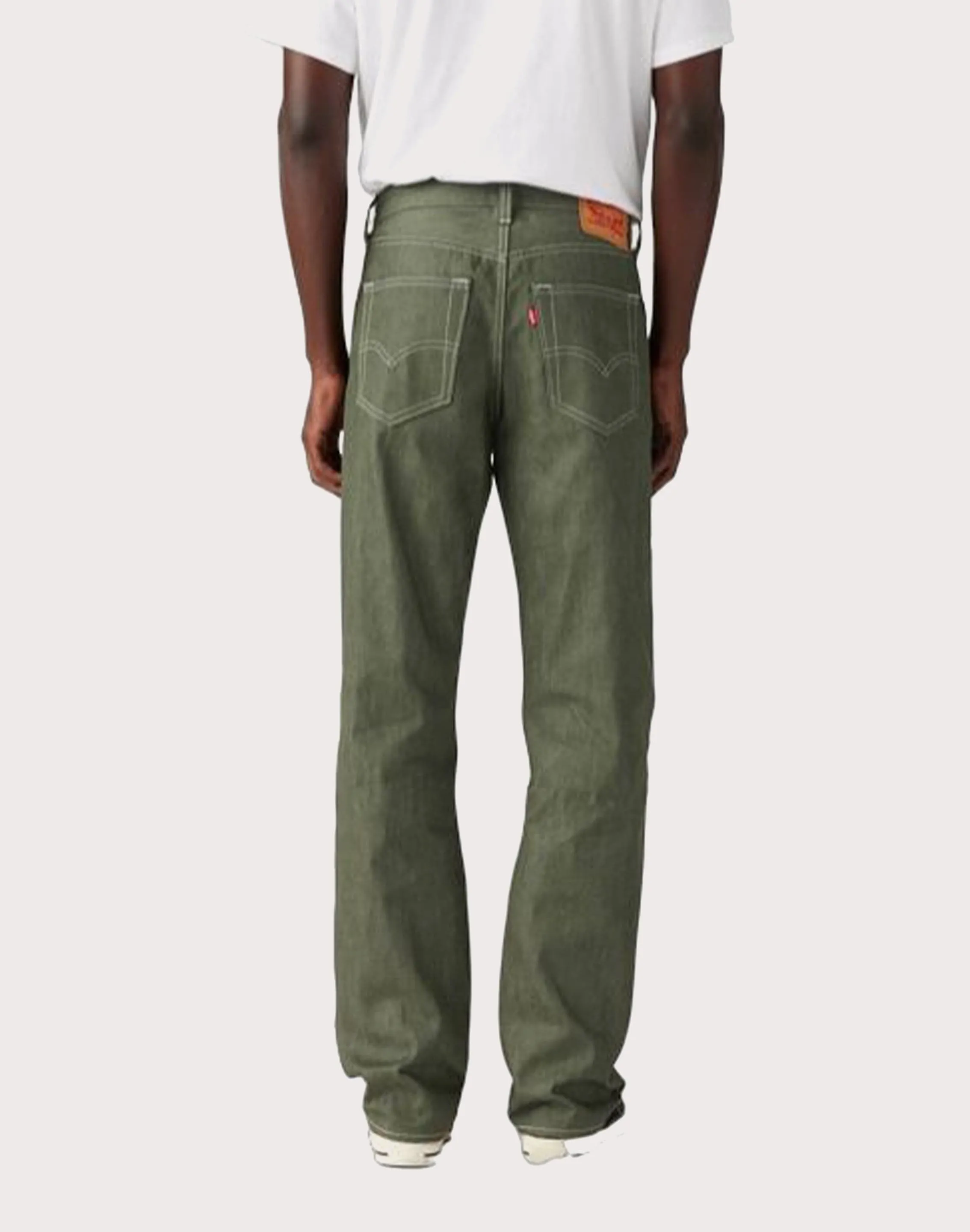 SoftTouch Texture Levi 501 Rigid Straight Fit Denim Jeans