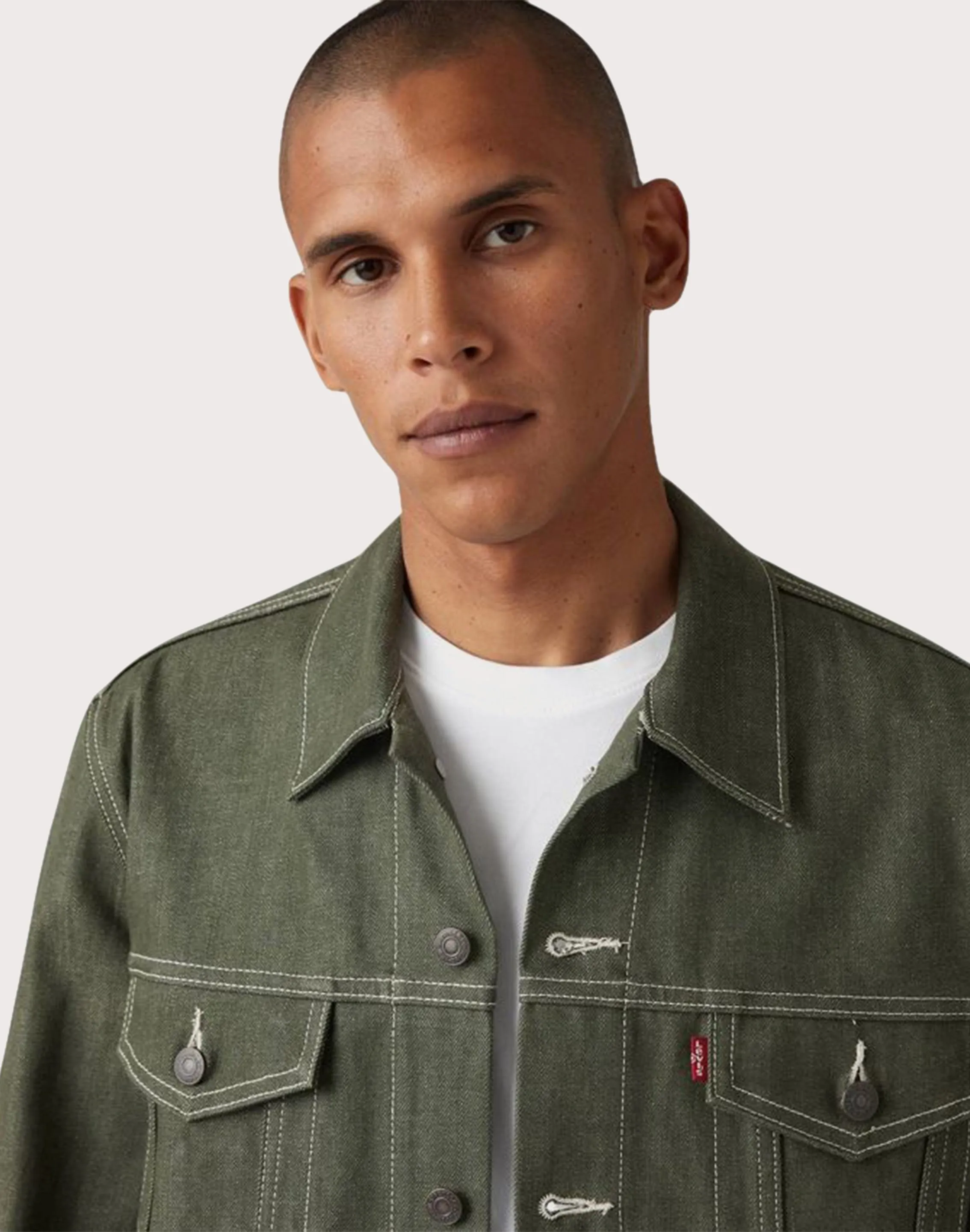 Levi 501 Rigid Trucker Jacket Heavy Silk ShrinkageFree Fabric