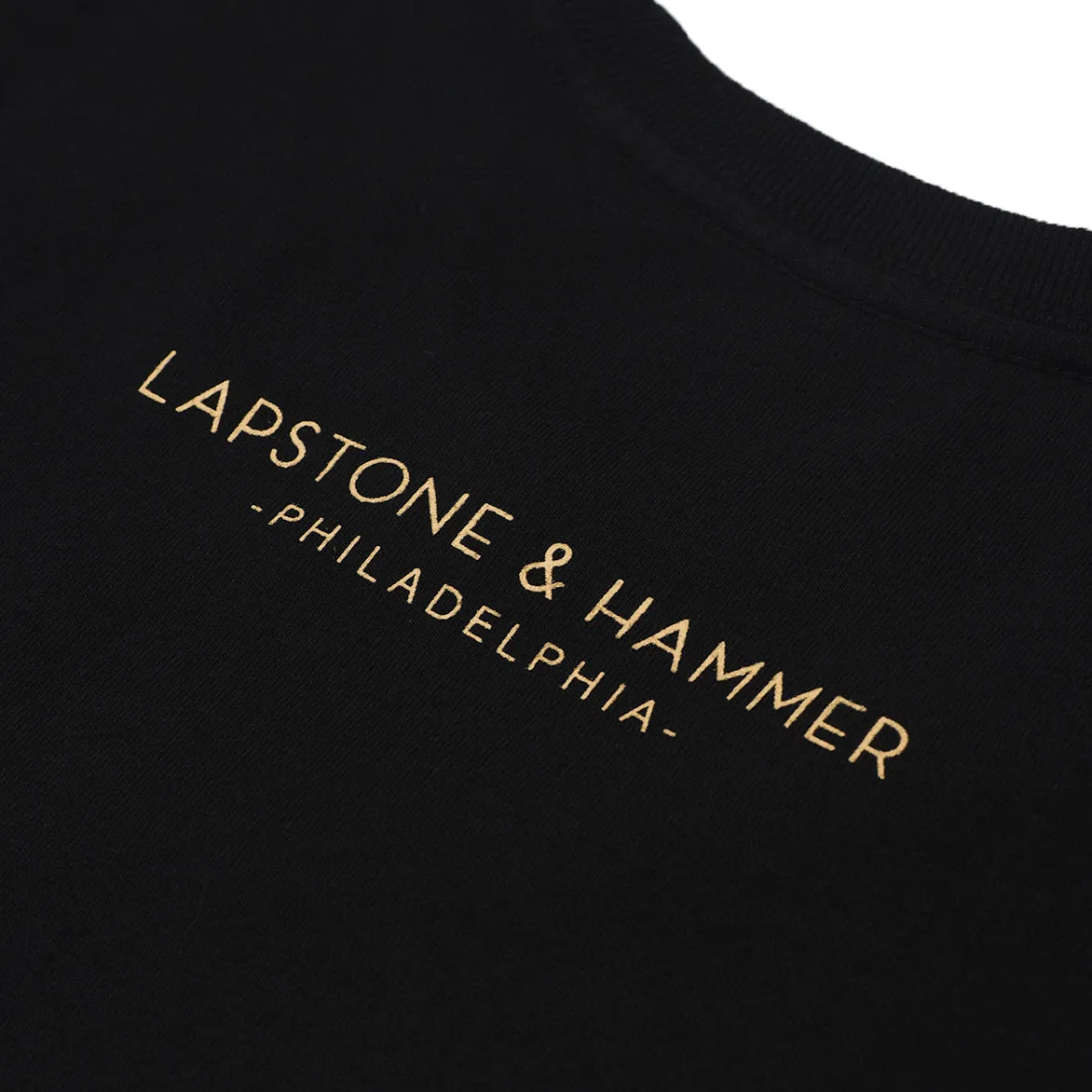 NoSlipGrip Serene Ease LH FUNDAMENTAL BY STANDARD ISSUE TEE - BLACK / TAN