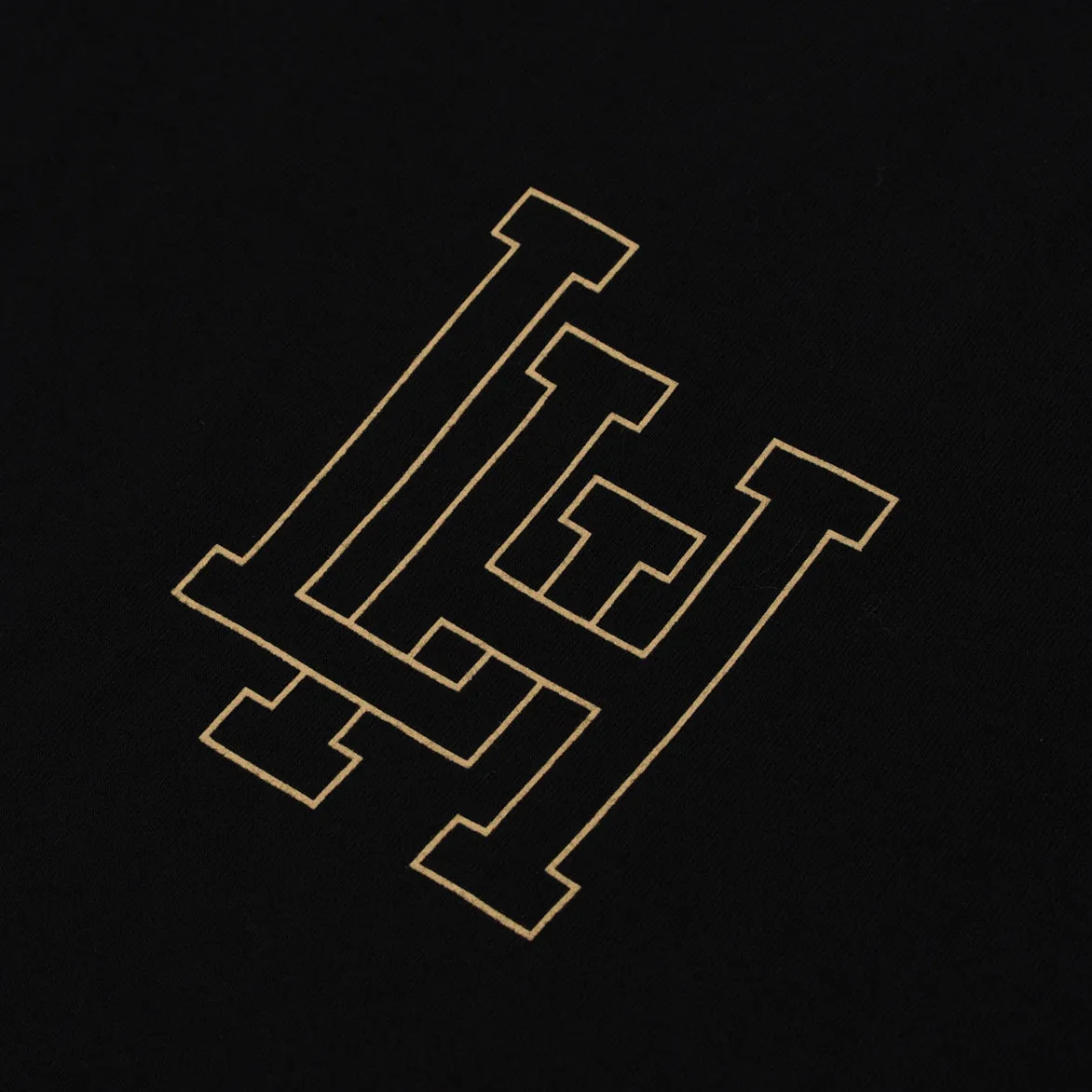 LH FUNDAMENTAL BY STANDARD ISSUE TEE - BLACK / TAN LowProfile QuickReleaseFastenings