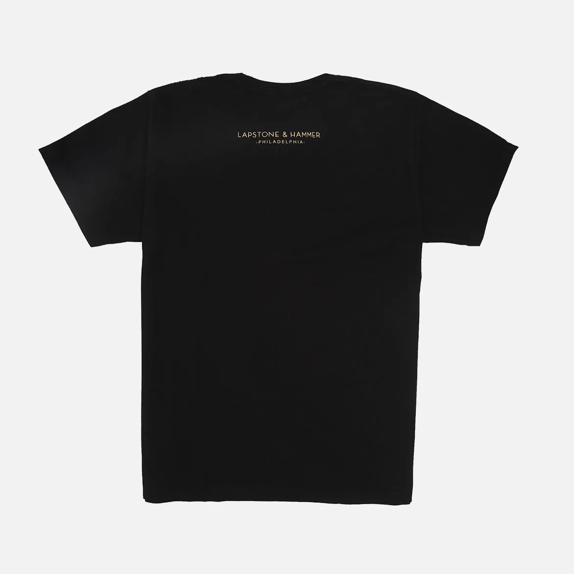 Green Fit LH FUNDAMENTAL BY STANDARD ISSUE TEE - BLACK / TAN
