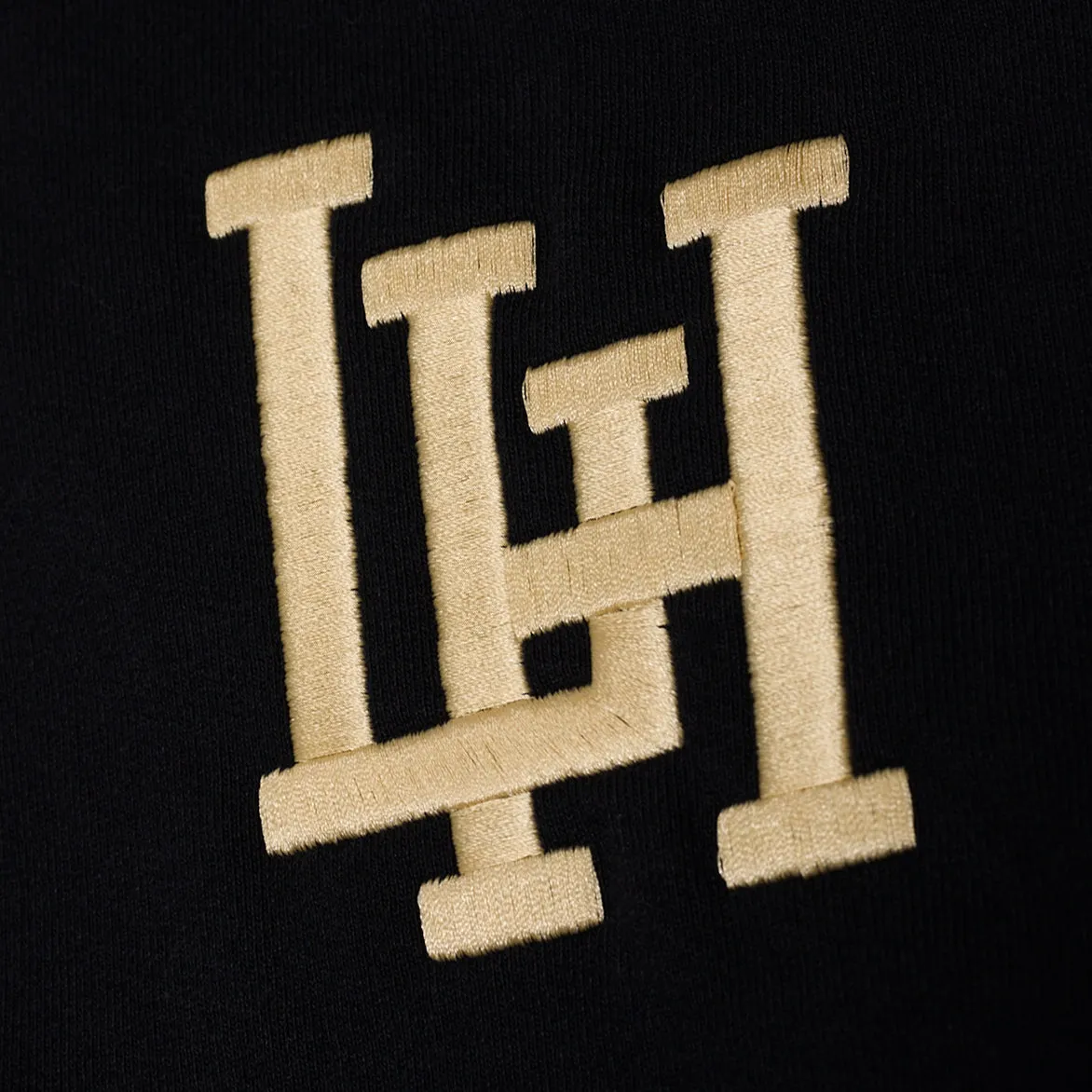 Fire Core Breathable Material LH FUNDAMENTALS BY STANDARD ISSUE HOODIE - BLACK / TAN