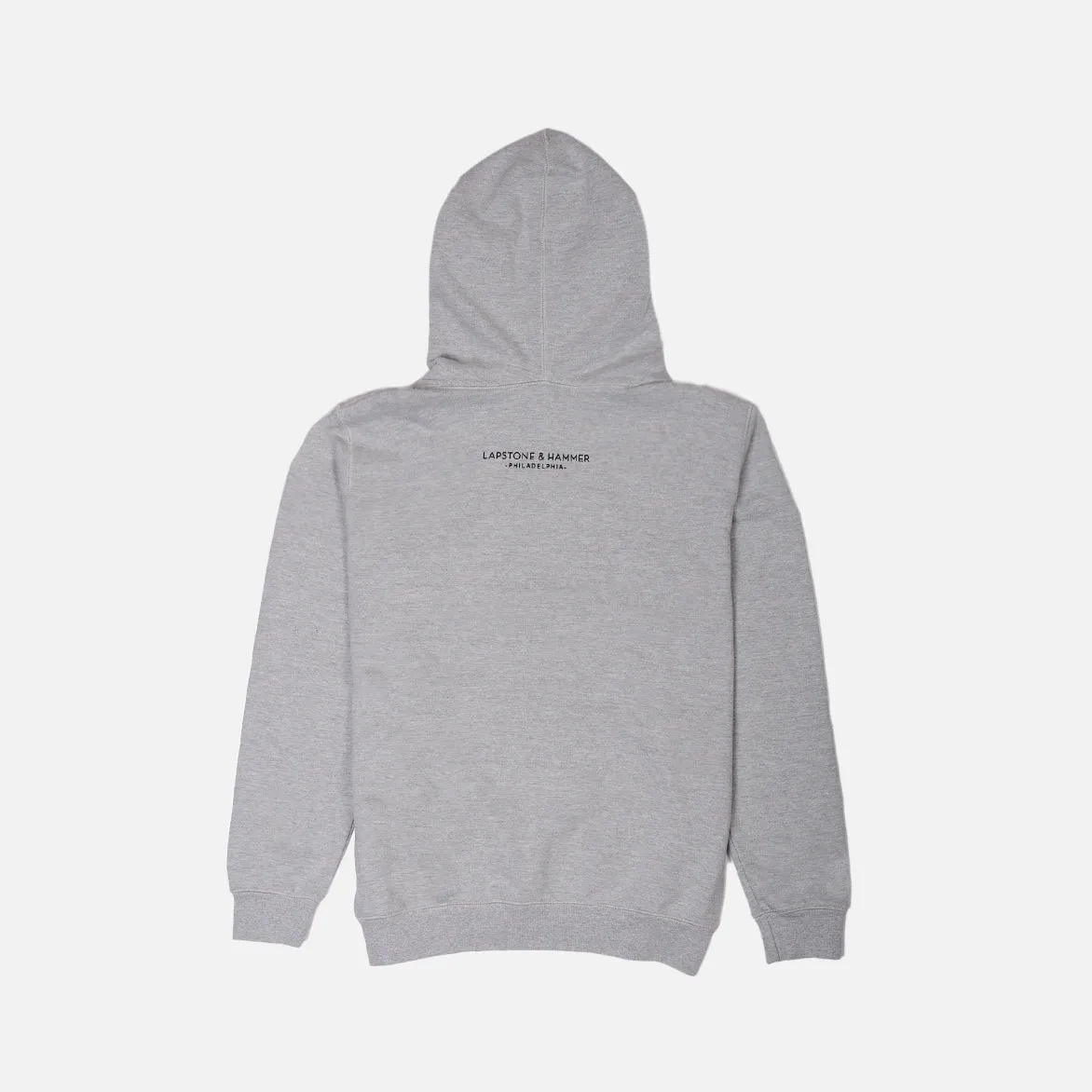 Glitter Fit LH FUNDAMENTALS BY STANDARD ISSUE HOODIE - GREY / BLACK