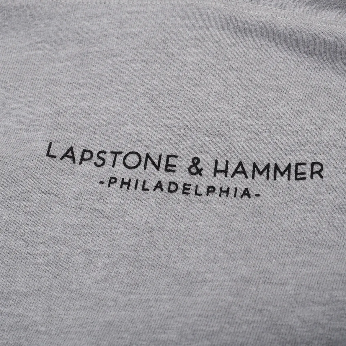 MultiPanelCut Daily Style LH FUNDAMENTALS BY STANDARD ISSUE HOODIE - GREY / BLACK