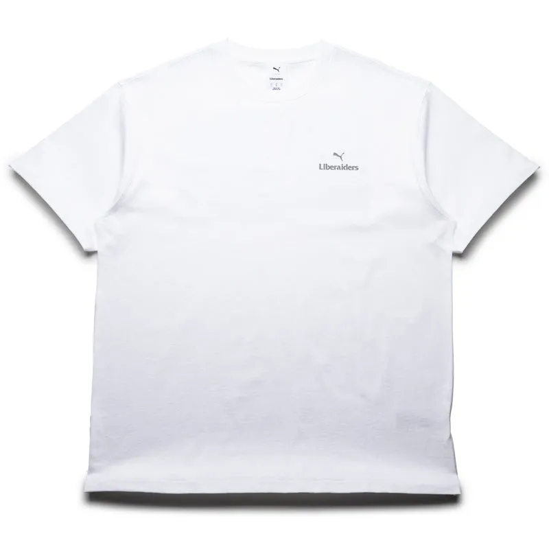Fashion-Forward Liberaiders x Puma Tee - White