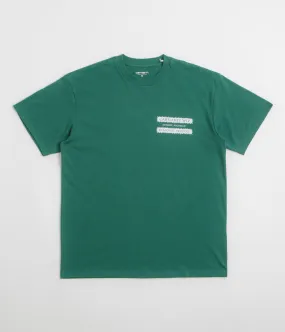 Carhartt Catalogue T-Shirt - Rainforest / White Layering Piece Size small