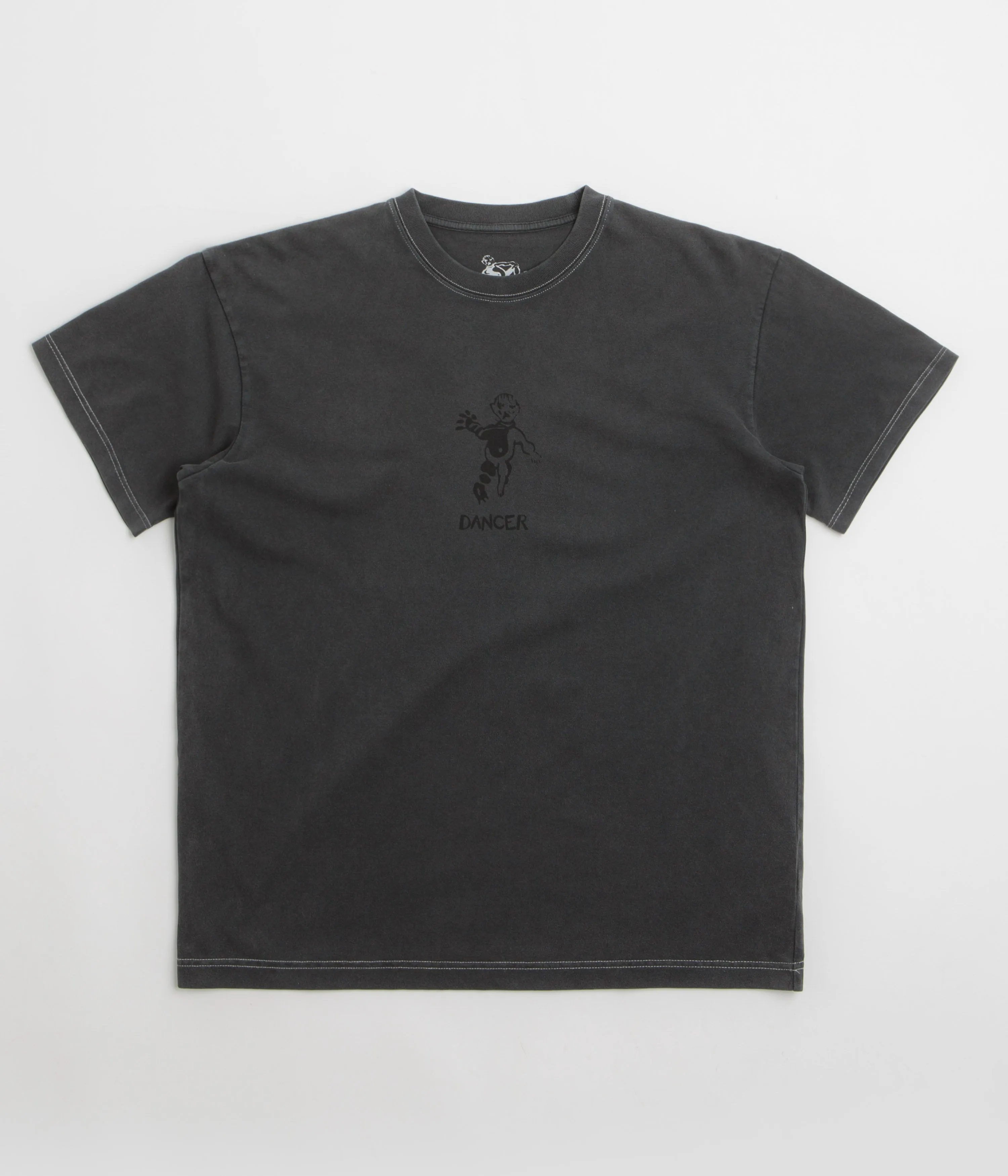 High End spring season Dancer OG Logo T-Shirt - Black Pigment