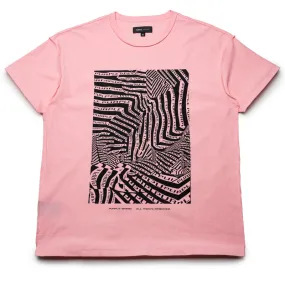 sports venue event Cottage Purple Brand OP-Art Tee - Pink