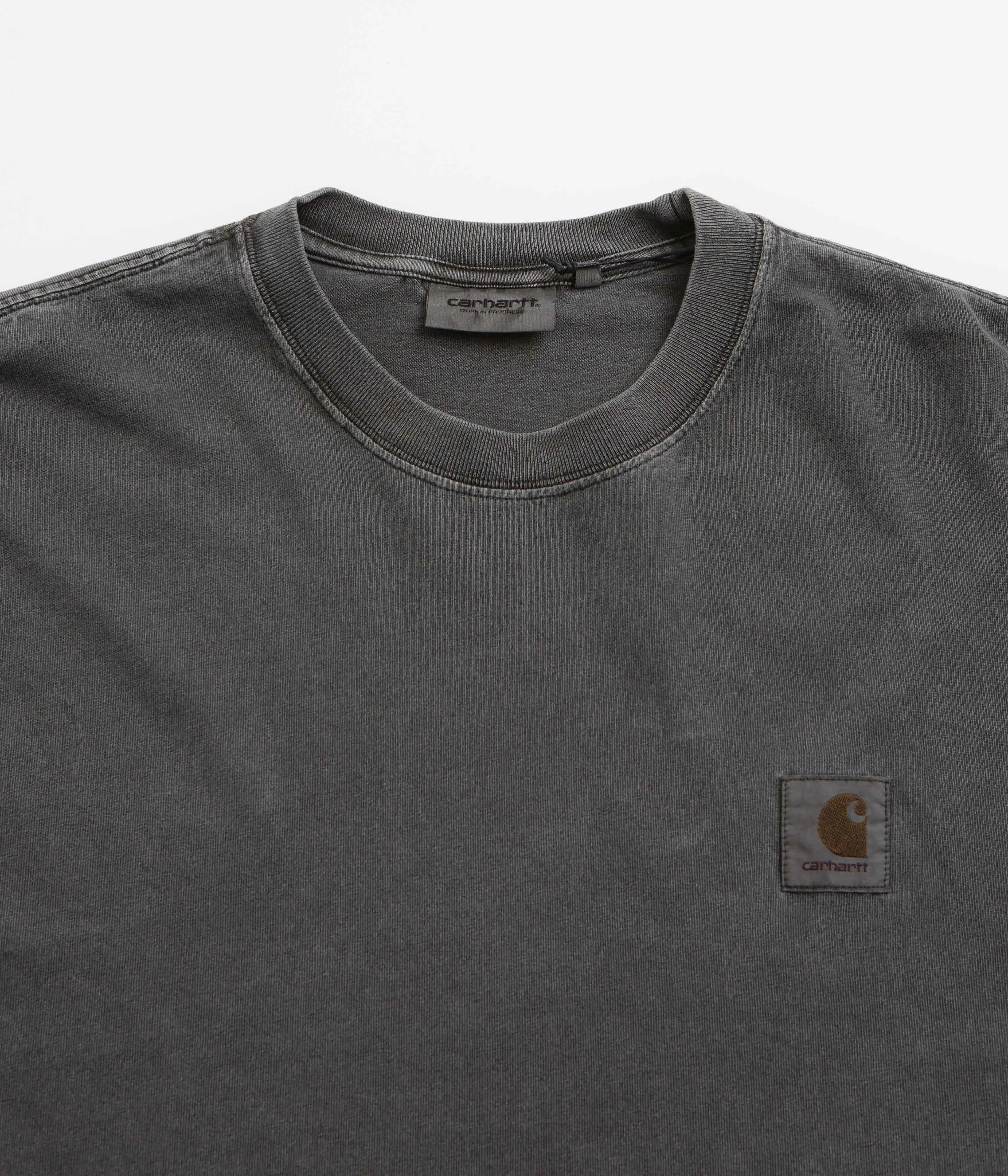 Below knee Carhartt Vista Long Sleeve T-Shirt - Graphite