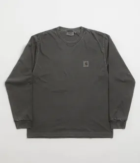 Carhartt Vista Long Sleeve T-Shirt - Graphite Reinforced Button Placket