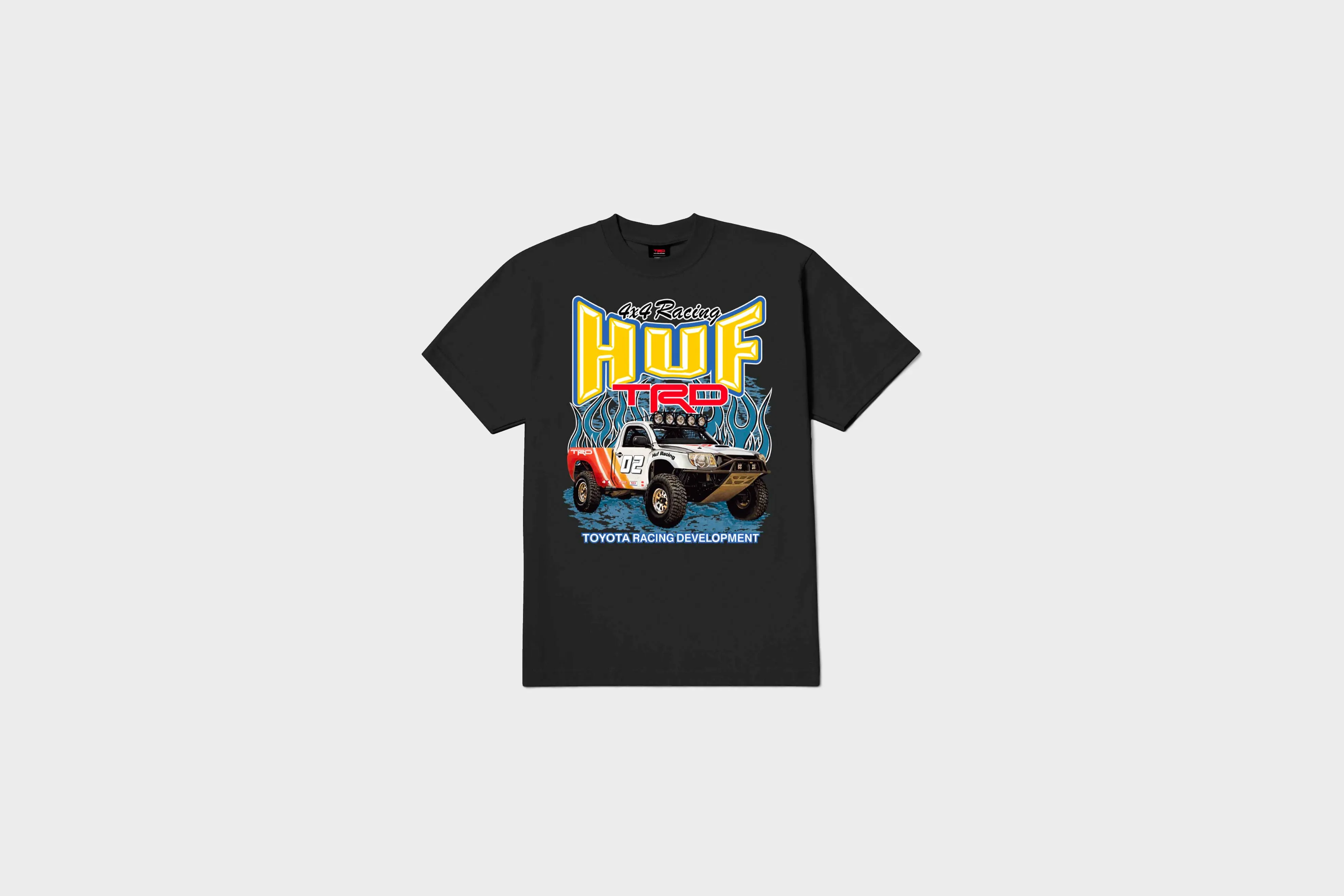 Teacher Chic french chic HUF x Toyota TRD Pit Crew T-shirt (Black)