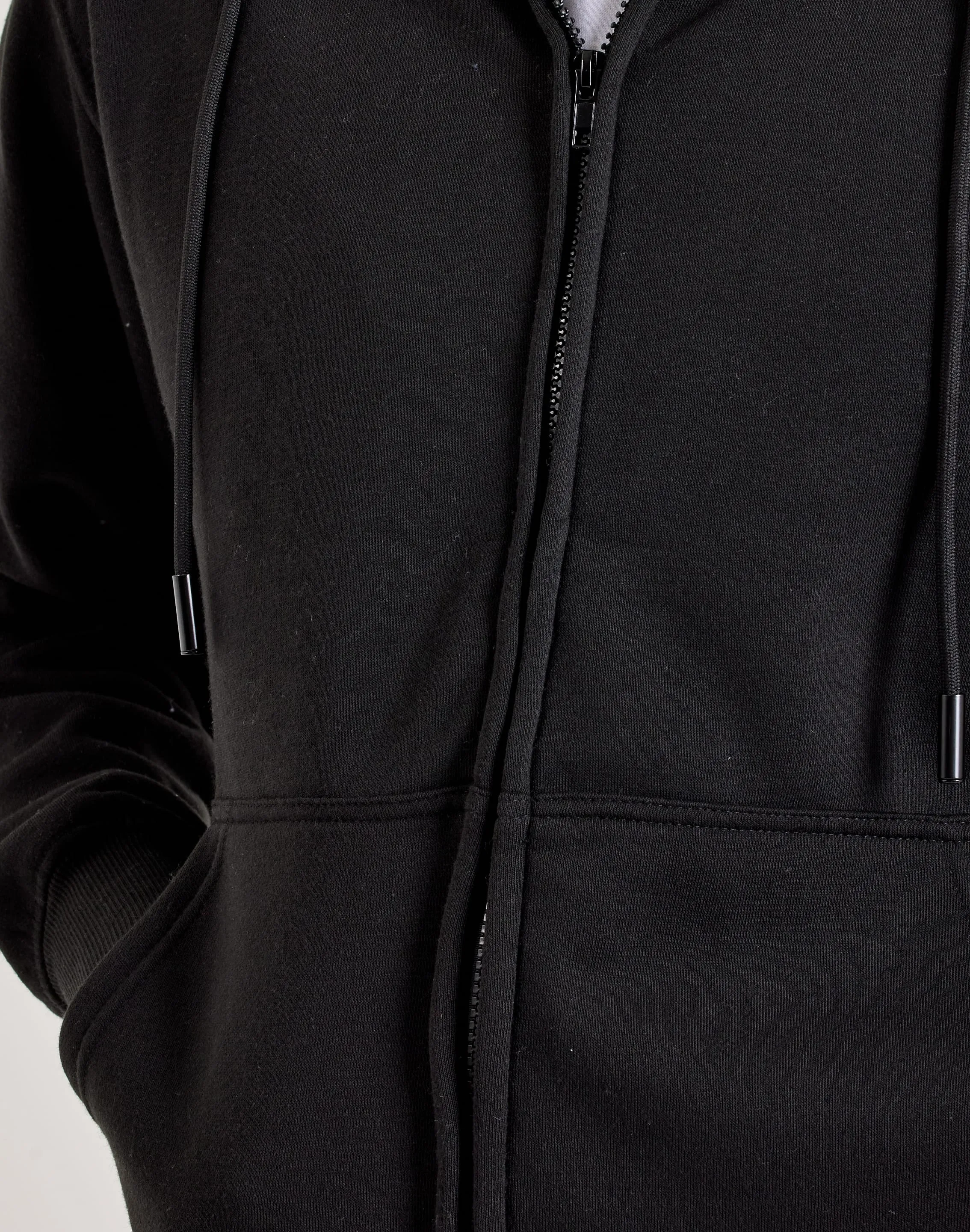 Zero Waste DH Essentials Basic Full-Zip Fleece Hoodie