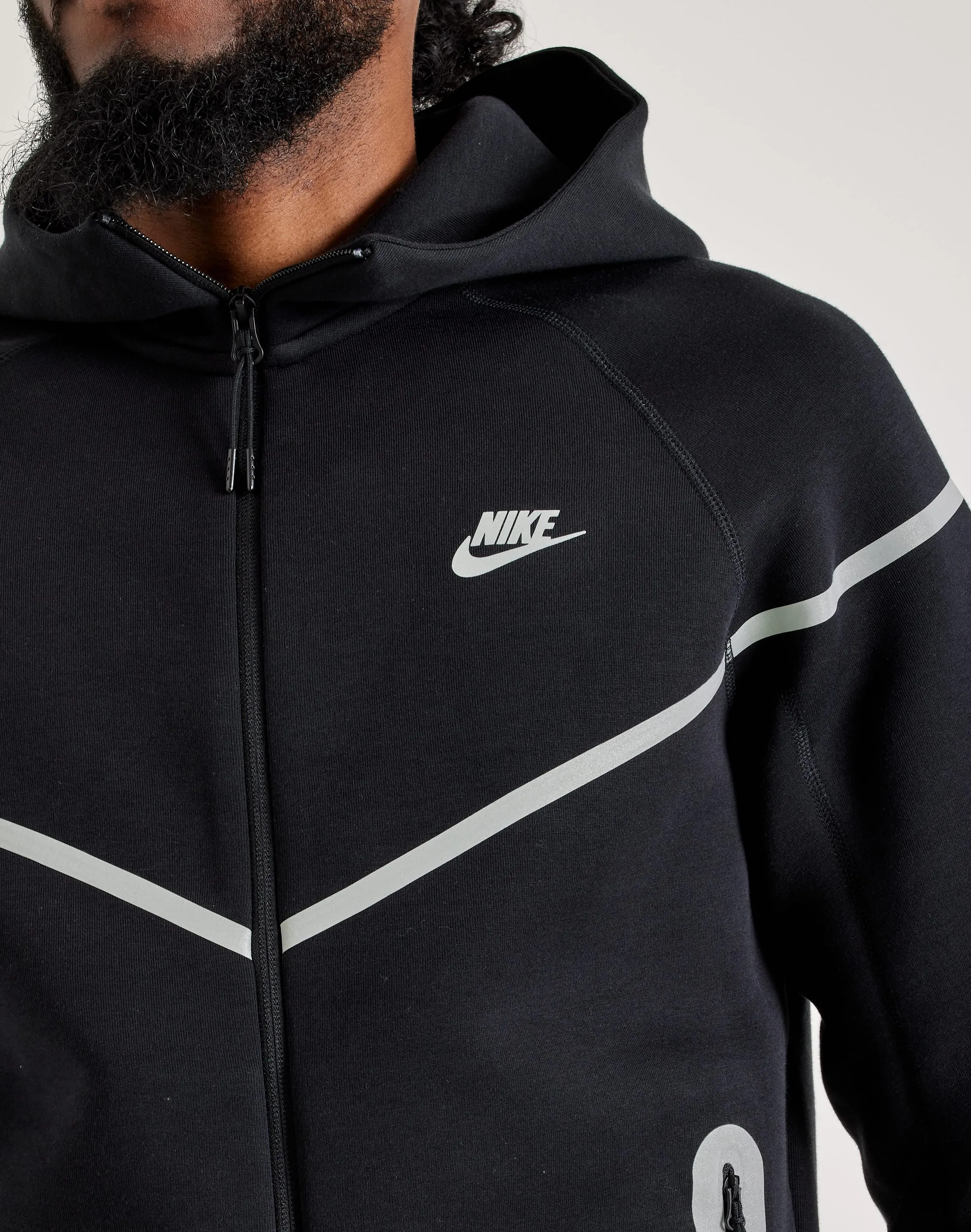 Moon Beam Nike Tech Windrunner Full-Zip Jacket