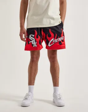 Pro Standard MLB Chicago White Sox Flame Shorts Jewel tone VentilatedKnit