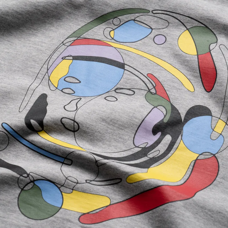 Zip-up colorfast Billionaire Boys Club Subatomic Tee - Heather Grey