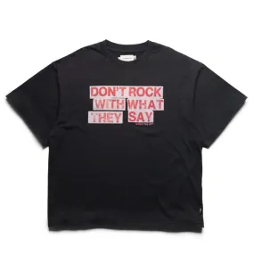 Honor The Gift What They Say Tee - Black basketball venue